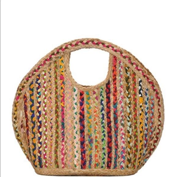 Antik Kraft Summer Straw Ruhi Tote Bag - Picture 4 of 4